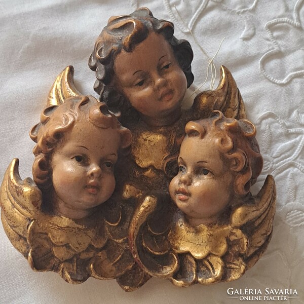 Gilded wooden angels