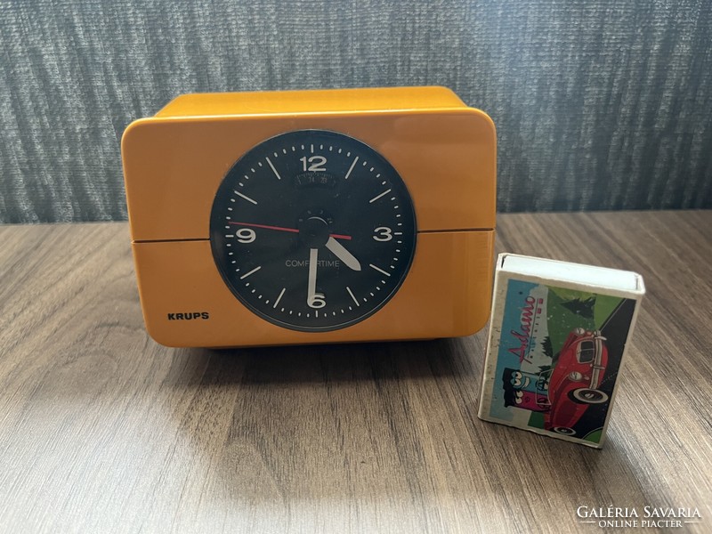 Krups retro table alarm clock 1970'