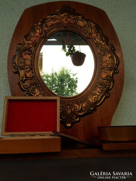 Retro Russian vanity mirror