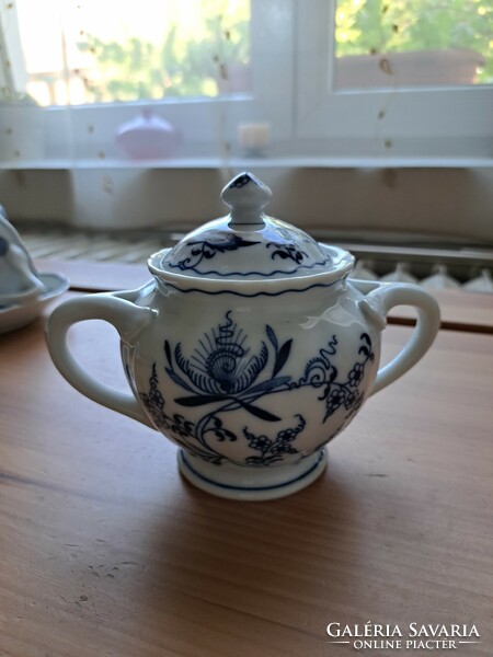 Blue Danube japán porcelán teás készlet