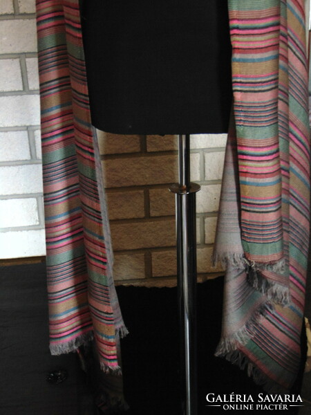 Decorative striped scarf, stole