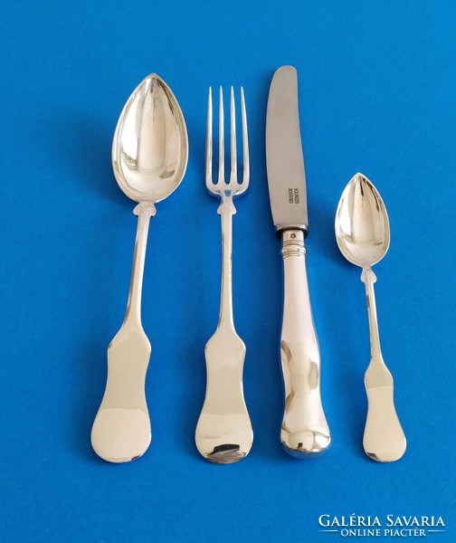 Silver klinkosch cutlery set for 6 people, 30 pieces