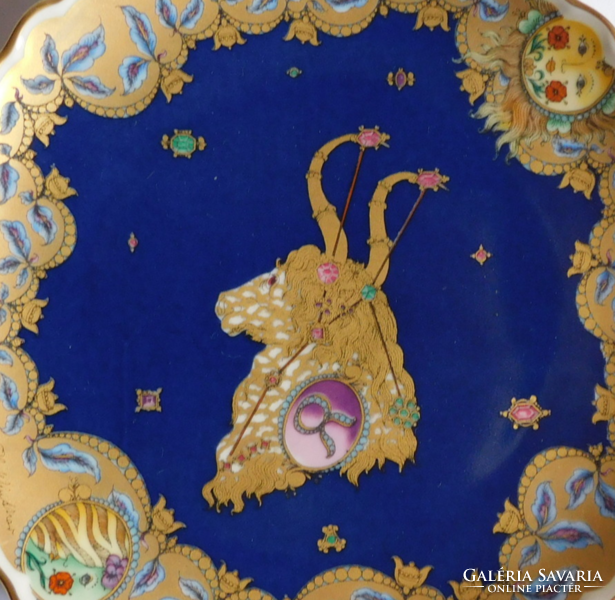 Hutschenreuther zodiac plate Taurus, designer: Ole Winther