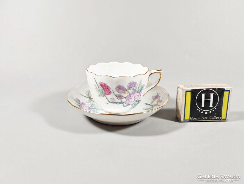 Herend, royal garden coffee cup and saucer, hand-painted porcelain, perfect! (K007)