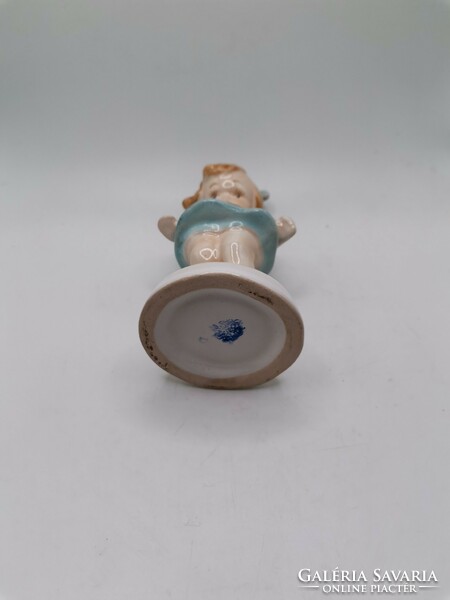 Bodrogkeresztúri kék színű katicás kislány