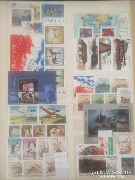 1989 - Year stamps. -3-