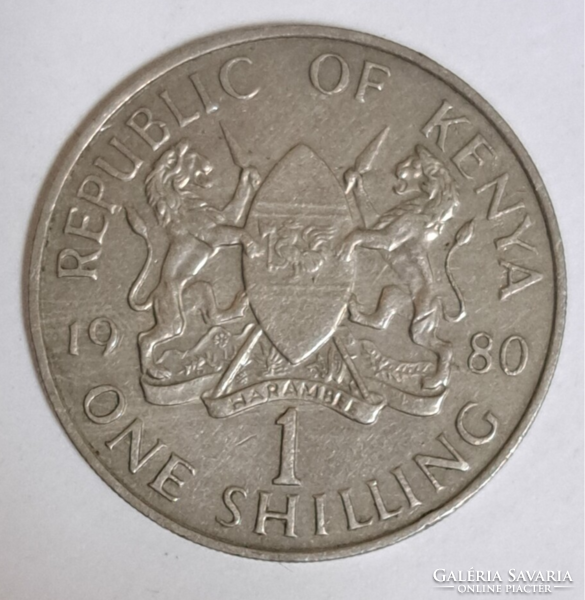 1980. Kenya 1 shilling  (559)