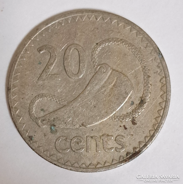 1969. Fiji Fiji Islands 20 cents (539)