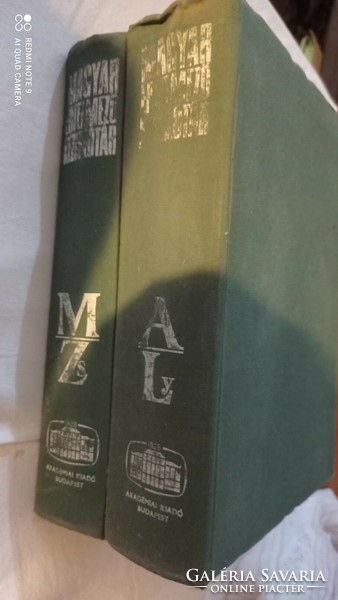 2 volumes, Hungarian interpretive hand dictionary