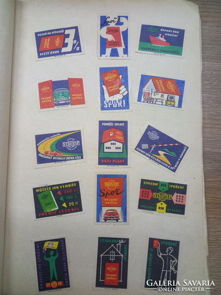 A very rare huge collection of old match tags from the 1950s and 60s