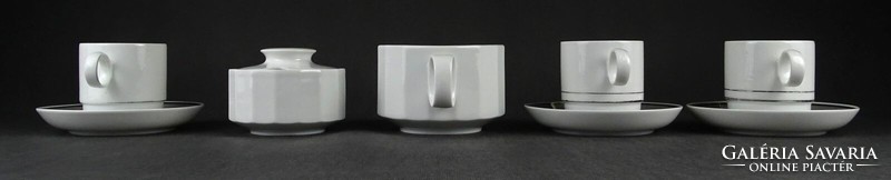 1O410 white Rosenthal porcelain tea set