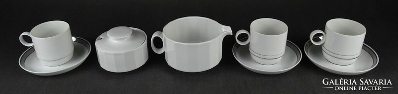 1O410 Fehér Rosenthal porcelán teáskészlet