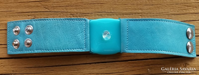 Hoop blue bracelet - bracelet