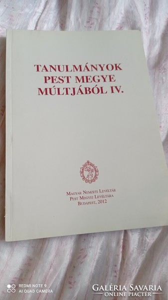 Történeti könyv: Tanulmányok Pest megye múltjából IV.