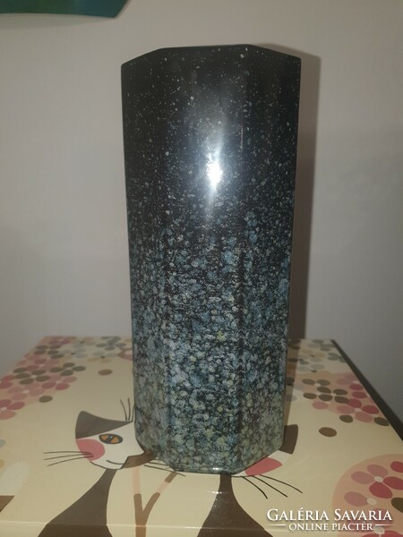 Goebel octagonal vase 21 cm
