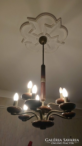 Original art deco chandelier (9 arms)