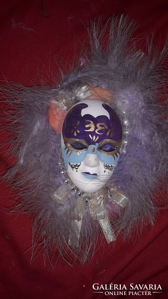 Fairytale Venice - carnival porcelain mask - wall decoration 18 x 18 cm according to the pictures 6.