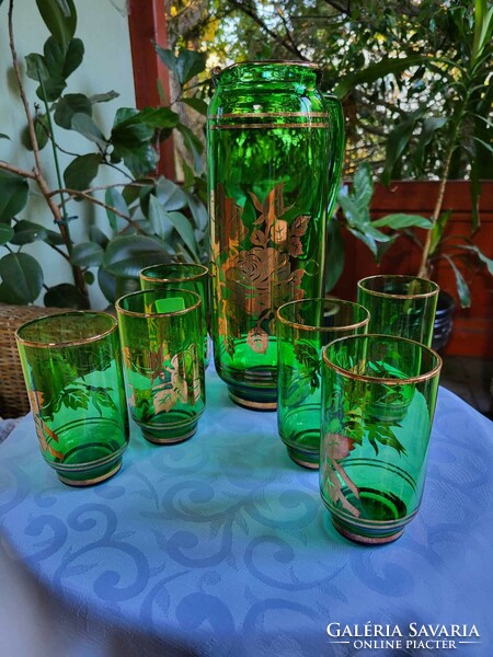 Bohemia crystal glass set