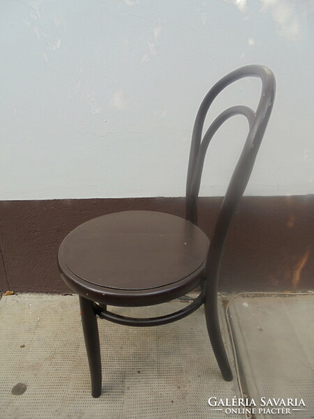 Old thonet or thonet-style bent-back chair