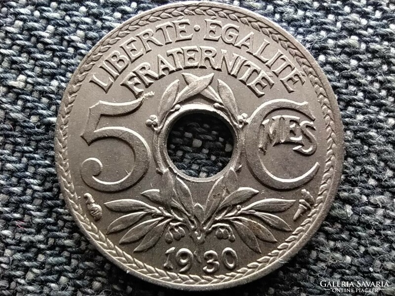 Franciaország Harmadik Köztársaság 5 Centimes 1930 (id45599)