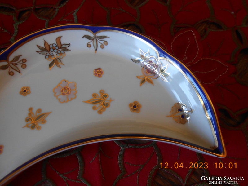 Zsolnay phoenix bird bone plate