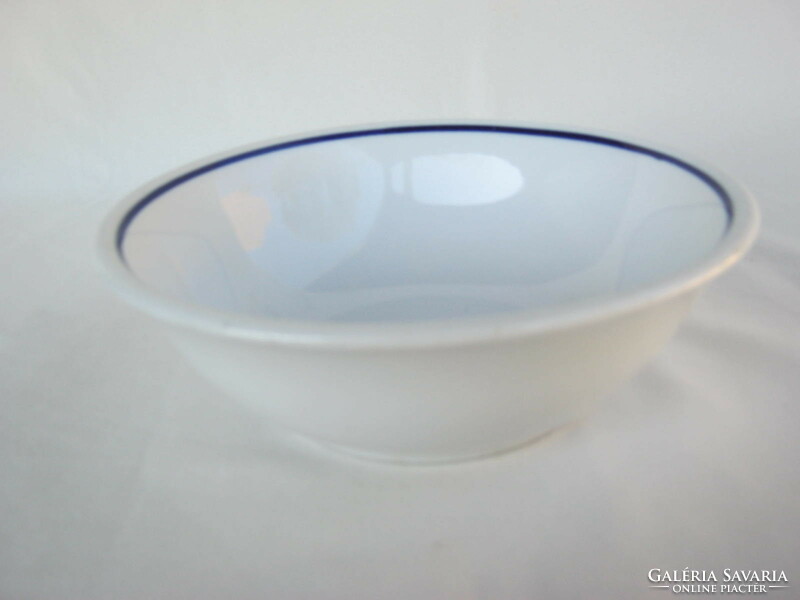 Zsolnay porcelán leveses mély gulyás tányér