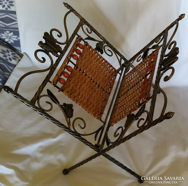 Copper newspaper holder foldable perfect!