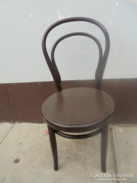 Old thonet or thonet-style bent-back chair