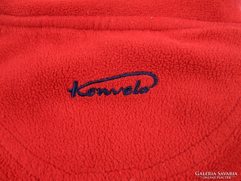 Original kenvelo (m) red-white women's fleece outdoor sweater
