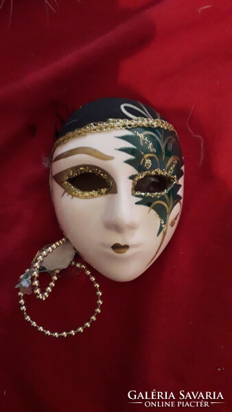 Fairytale Venice - carnival porcelain mask - wall decoration 11 x 10 cm according to the pictures 3.