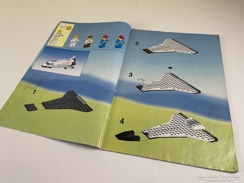 LEGO 6339 - Űrhajó Indító Állomás összerakási útmutató leírás 1995