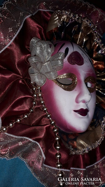Fairy tale - Venice - carnival porcelain mask - wall decoration 25 x 25 cm according to the pictures 24.