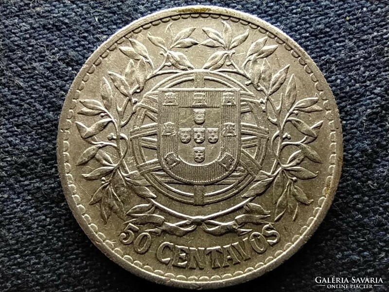 Portugal .835 Silver 50 centavos 1912 (id78349)