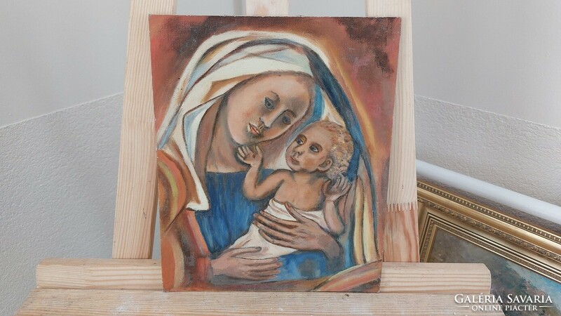 (K) small icon painting, holy picture