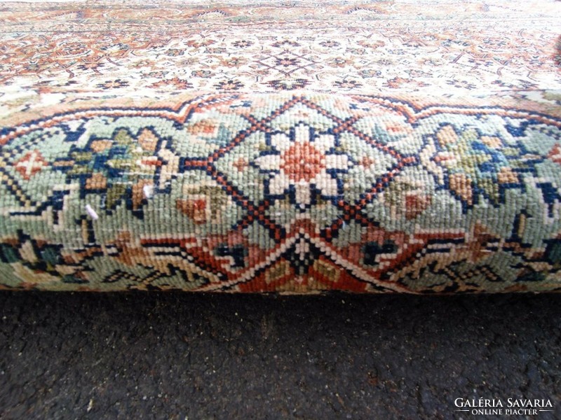 Hand-woven oriental rug
