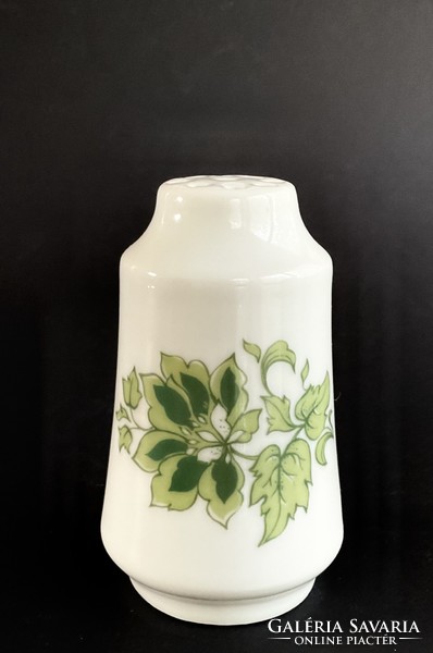 Alföldi showcase green leaf salt shaker salt holder Kristina style