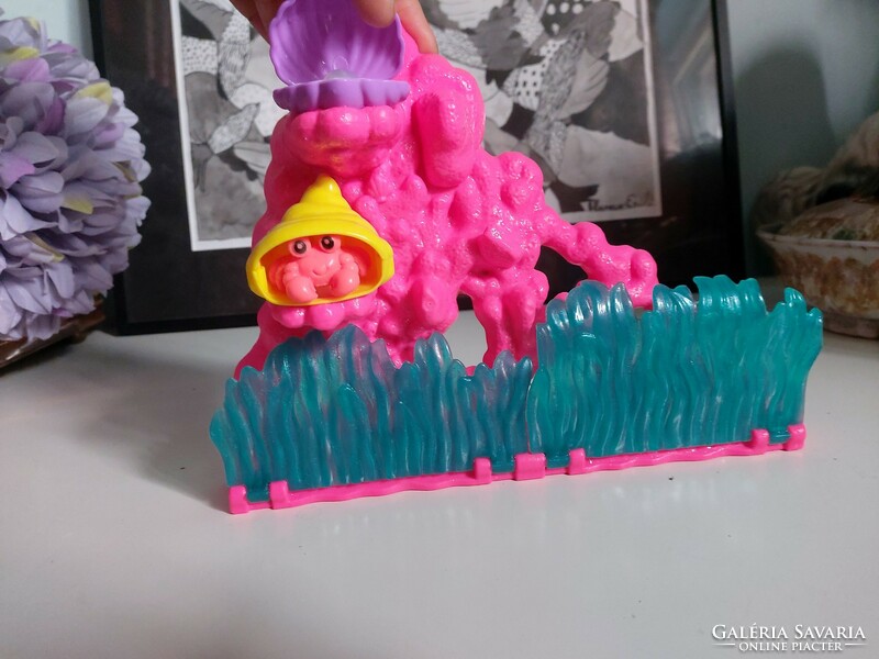 Barbie babához tengeri kiegészítő, a rák mozog benne  (Dolphin magic ocean treasure szett része)