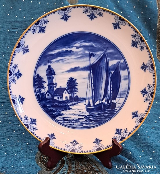 Nautical porcelain decorative plate, wall plate 3 (l4159)