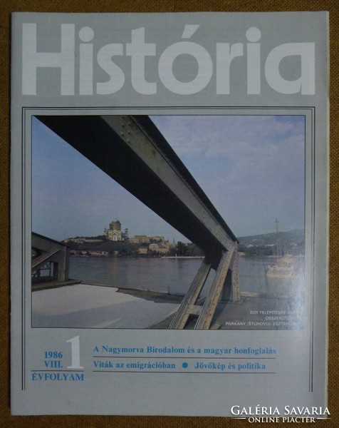 História folyóirat 1986