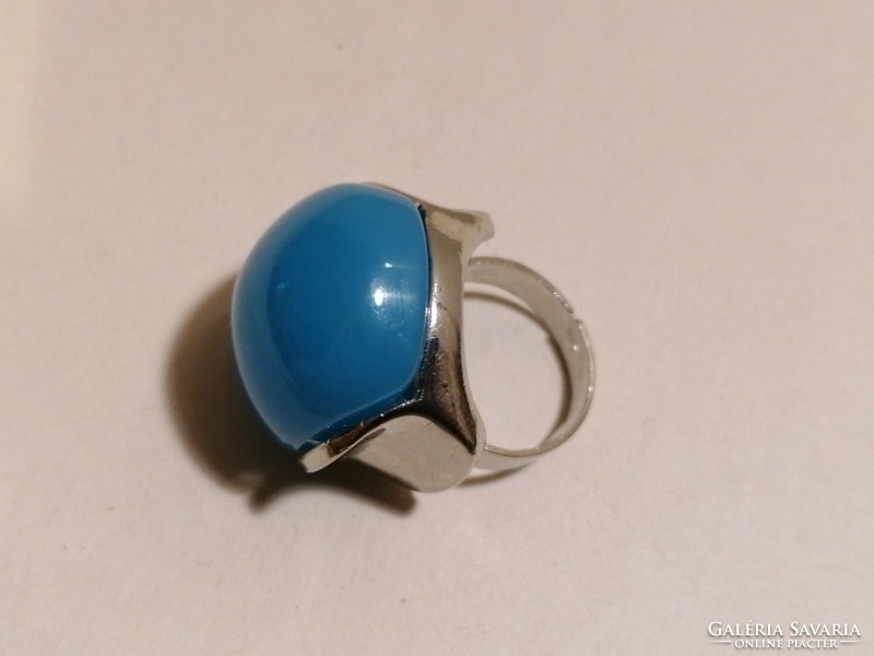 Dominique Denaive kék design gyűrű (260)