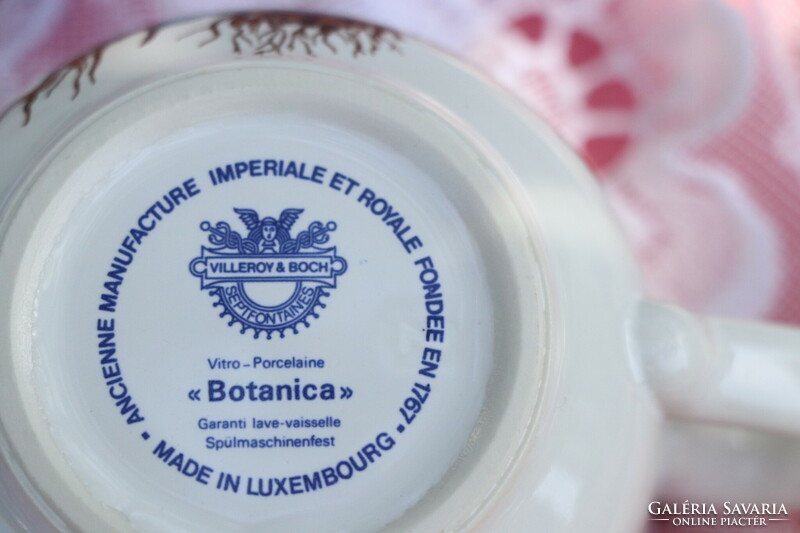 Villeroy botanica cup + saucer ii.