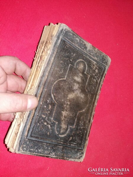 Antique 19 no. Songs, prayers prayer book in the condition shown in the pictures