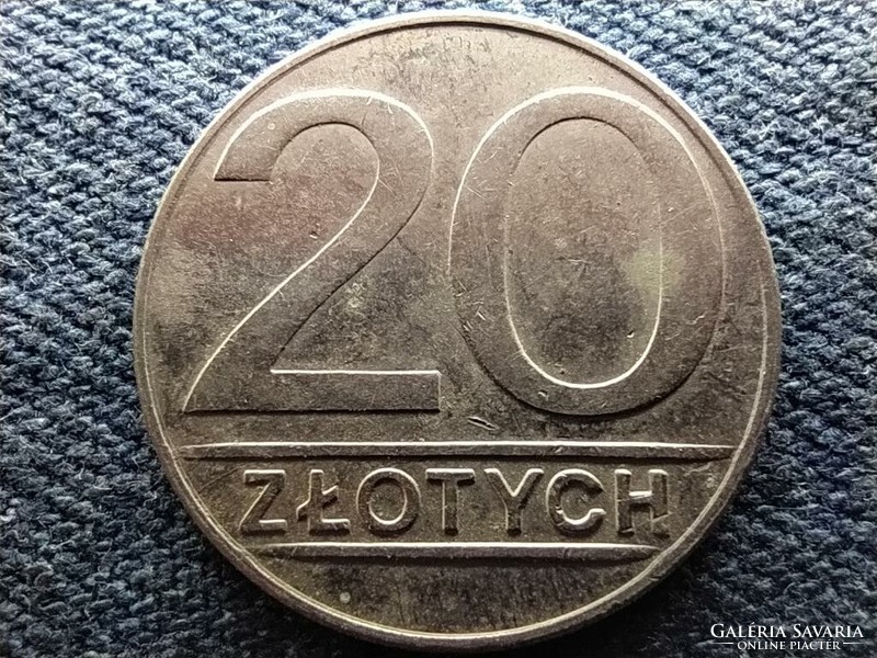 Poland 20 zlotys 1990 mw (id68779)