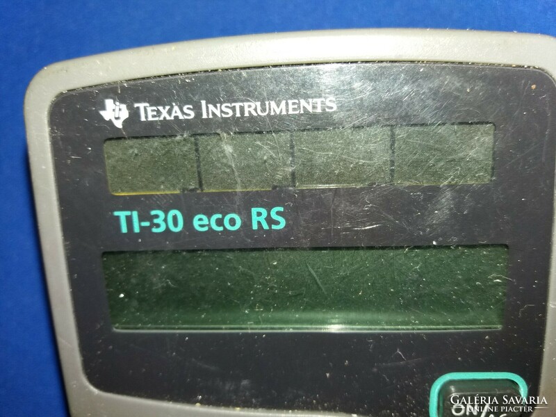 Old working texas instruments solar intelligent pocket calculator as shown in the pictures