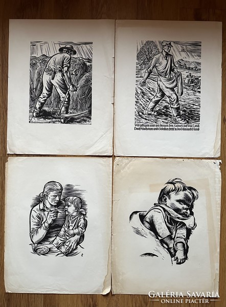 Lithographic drawings
