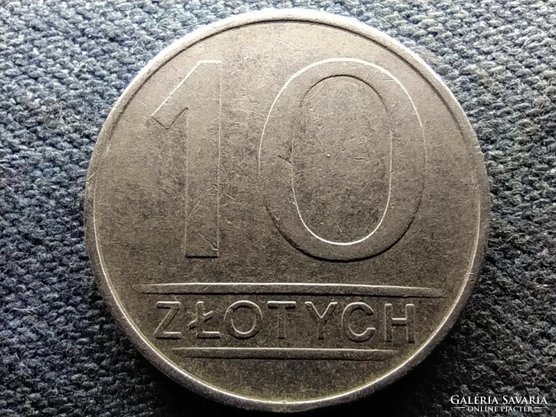Poland 10 zlotys 1986 mw (id72676)