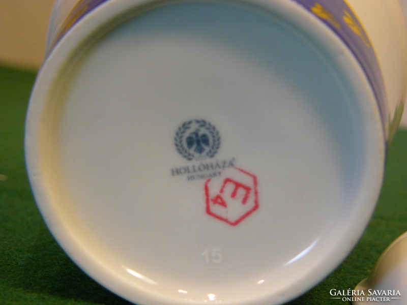Tchibo Hóllóháza porcelain sugar bowl