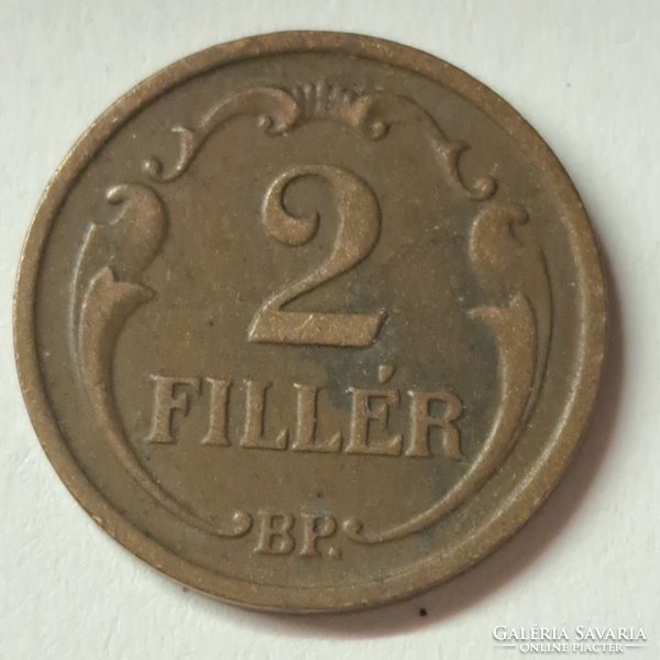 1937. Hungary 2 pennies (536)