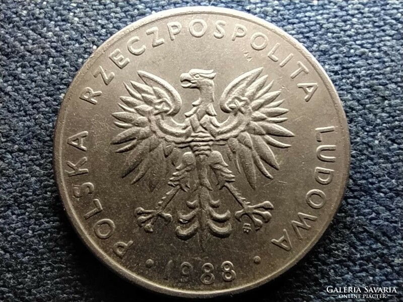 Poland 20 zlotys 1988 mw (id67204)