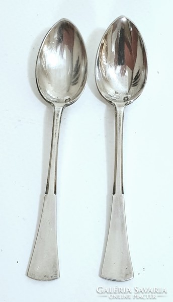 Silver mocha spoon (2 pieces)
